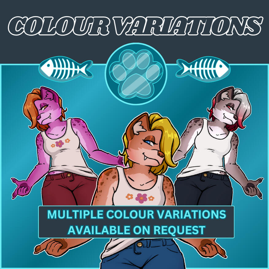 colour variations available